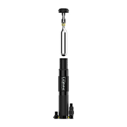 Lezyne HP CNC Tubless Drive Hand Pump High Volume Black 30 PSI