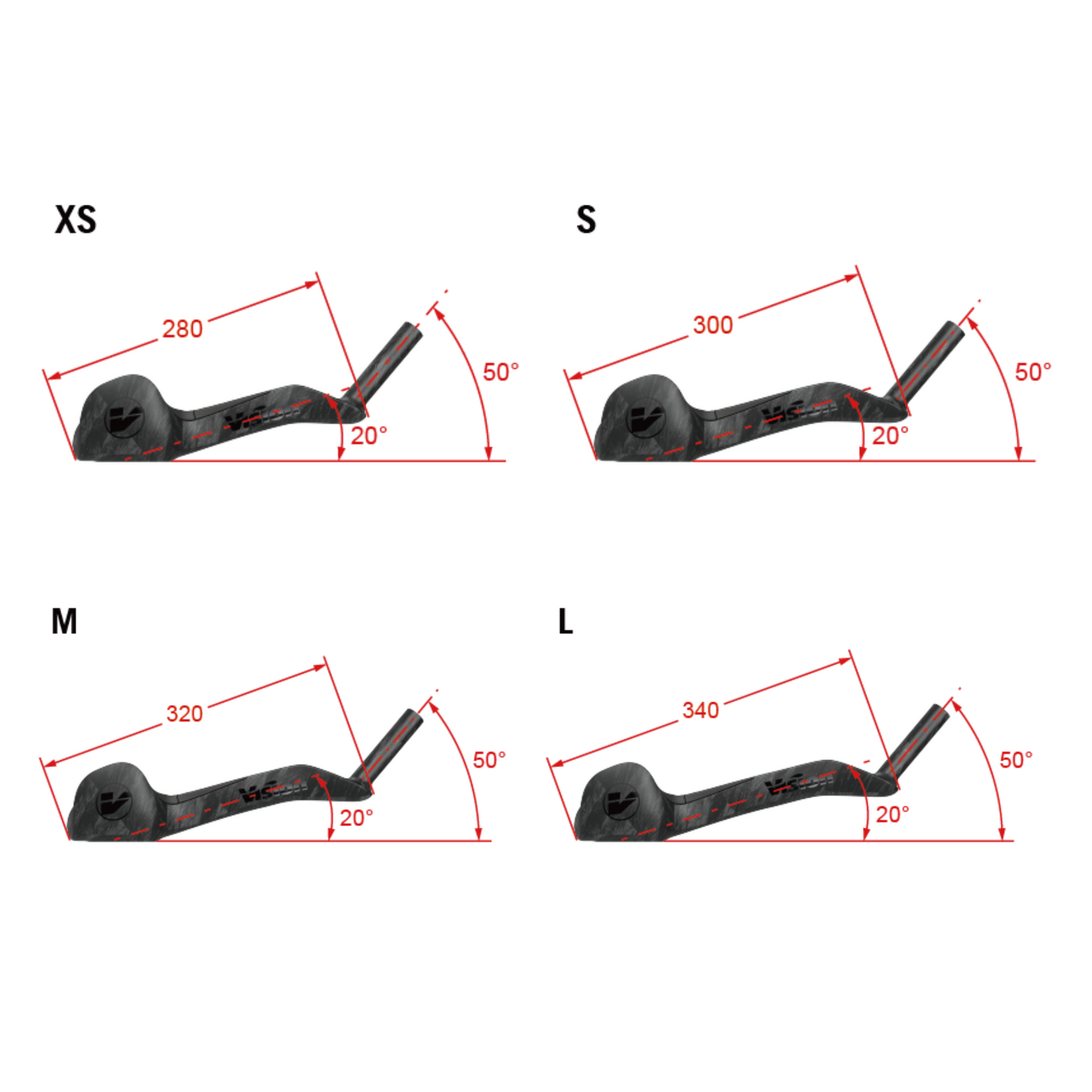 VISION HBTT TFE EVO Extension L/R