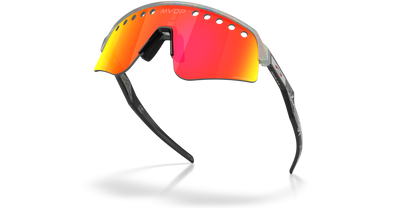 Oakley Sunglasses - Sutro Lite Sweep Space Dust - Prizm Ruby Vented Lenses - Mathieu Van Der Poel Signature