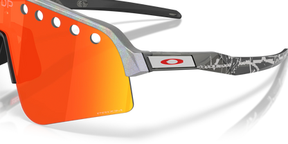 Oakley Sunglasses - Sutro Lite Sweep Space Dust - Prizm Ruby Vented Lenses - Mathieu Van Der Poel Signature