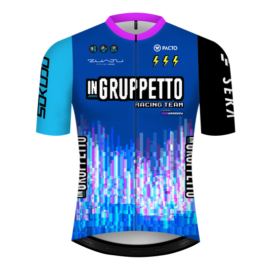 InGruppetto Racing Jersey 2026 - Black/Blue