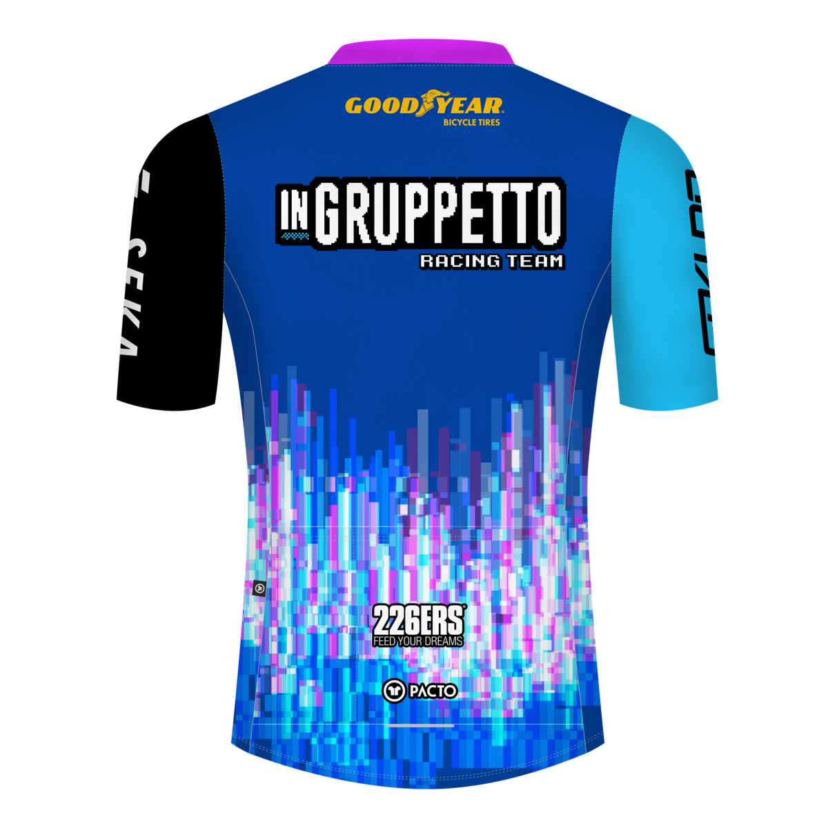 InGruppetto Racing Jersey 2026 - Black/Blue