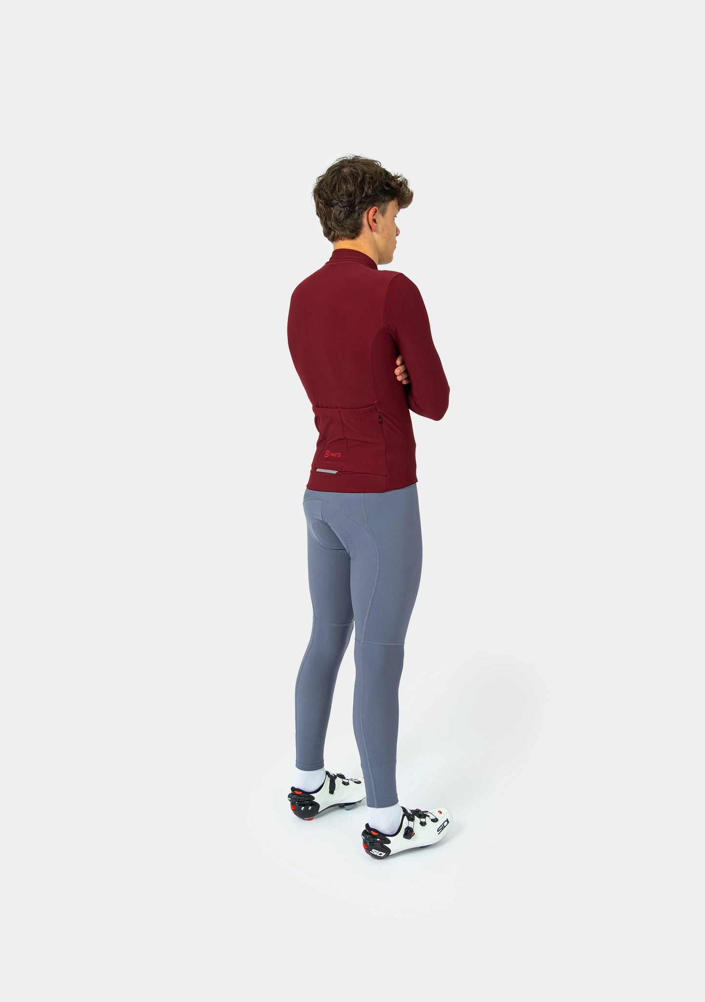 Pacto Long Sleeve Carded Evo - Bordeaux