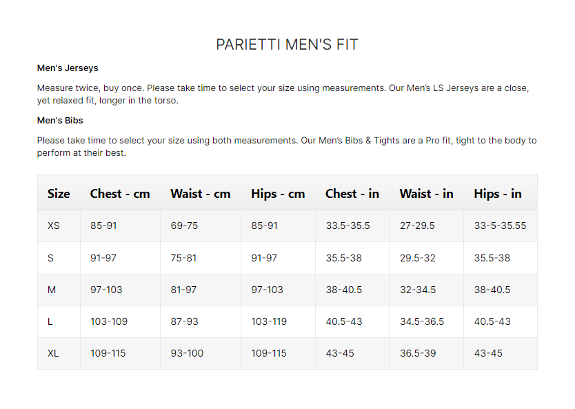 Parietti - Men's Free Ride Cargo Bib Short