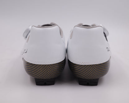 Zuatu Z001 PRO - White/White - Silver Dial - Cycling Shoe