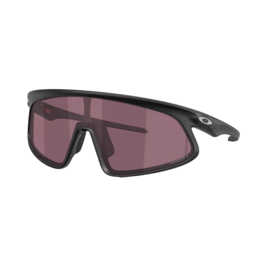 Oakley Sunglasses - RSLV 141 Matte Black - Prizm Road Black Lenses