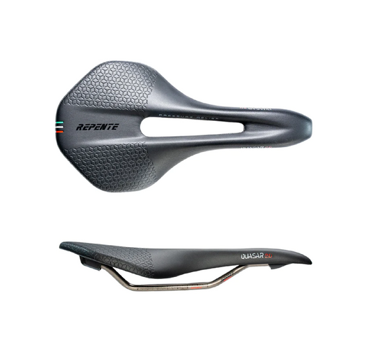 Repente Quasar 2.0 Saddle Am - Black Embossed 142mm