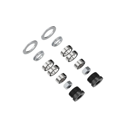 Replacement set for Assioma - bearings, hex nuts, end cap item.772-72