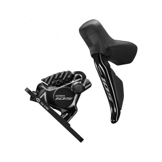 SHIMANO 105 Di2 Shift/Brake Lever ST-R7170 + Disc Brake BR-R7170 Flat Mount - Front Brake