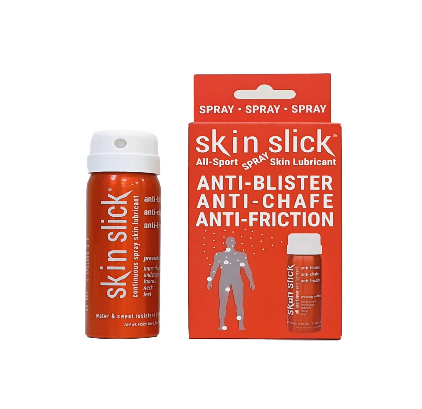 SBR Skin Slick Anti-Chafe / Anti-Blister Spray