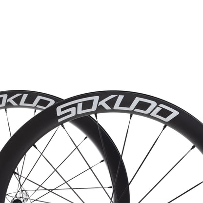 Sokudo Wheels 50SL Carbon Wheelset - HX240 Hubs