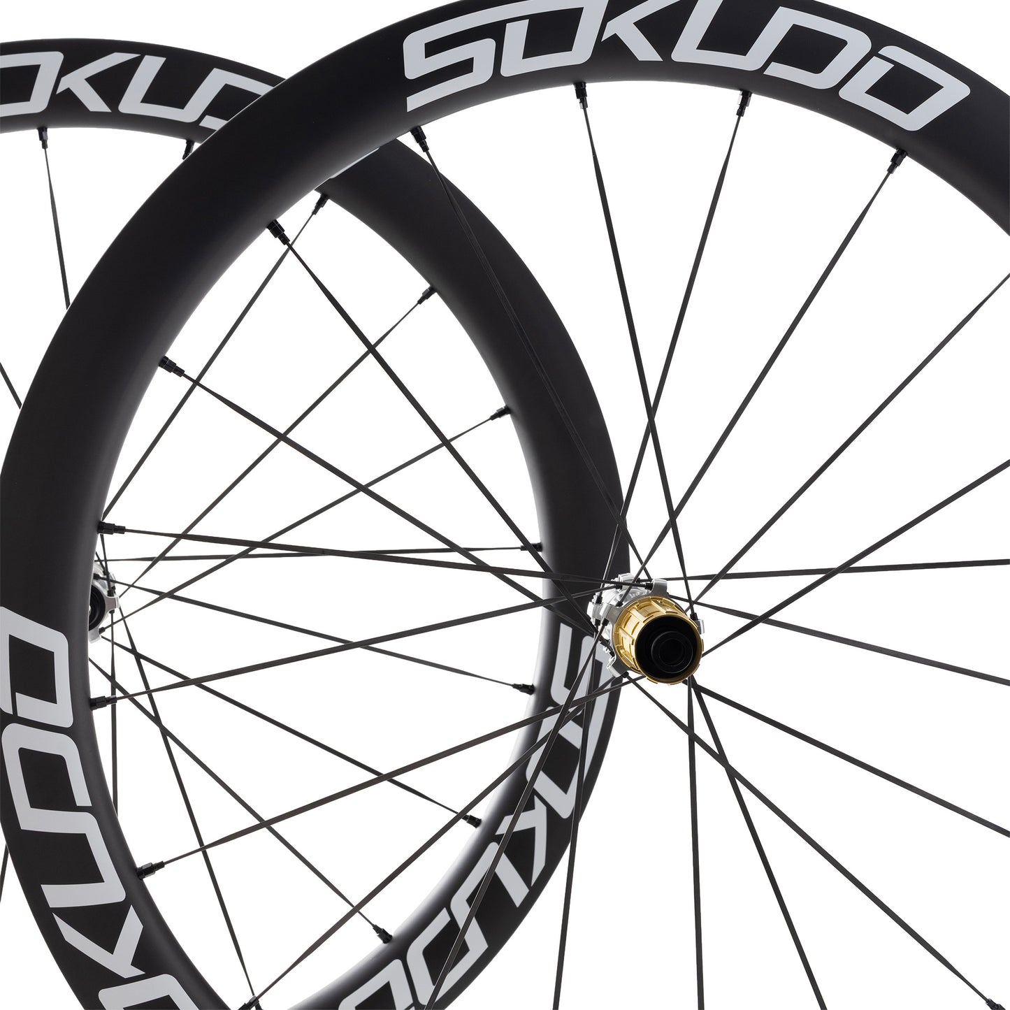 Sokudo Wheels 50SL Carbon Wheelset - HX240 Hubs