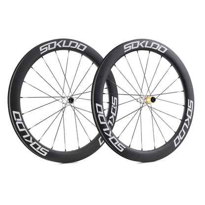Sokudo Wheels 60SL Carbon Wheelset - HX240 Hubs