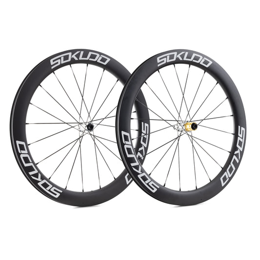 Sokudo Wheels 60SL Carbon Wheelset - HX240 Hubs