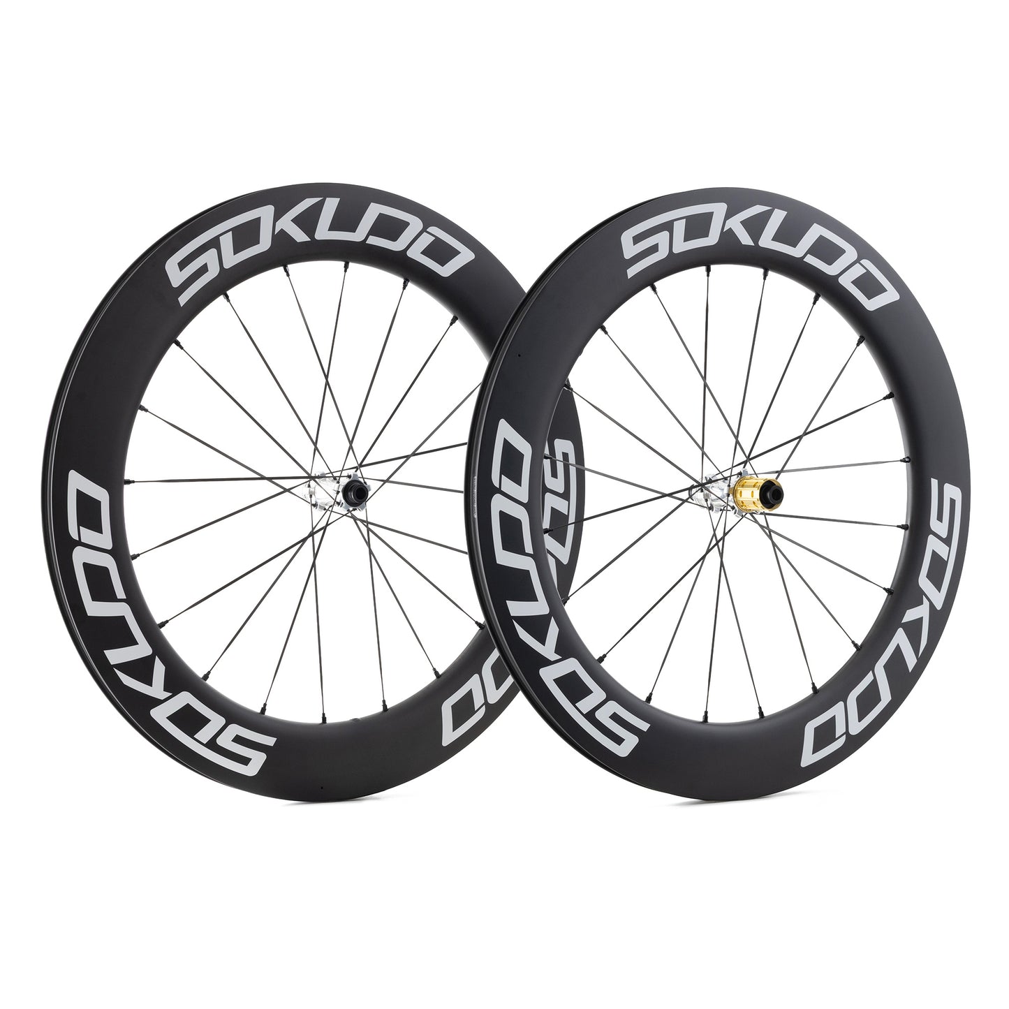 Sokudo Wheels 80SL Carbon Wheelset - HX240 Hubs