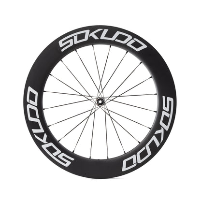 Sokudo Wheels 80SL Carbon Wheelset - HX240 Hubs