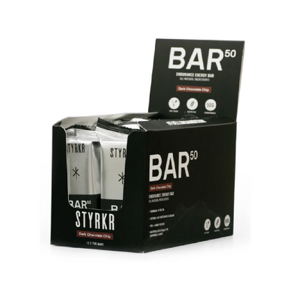 STYRKR BAR50 Dark Chocolate Chip Energy Bar