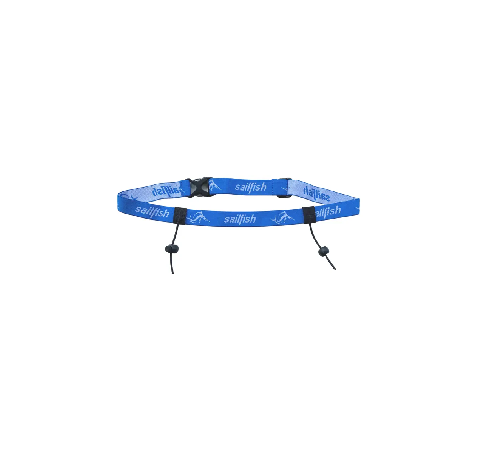 Sailfish - Race number belt blue/white