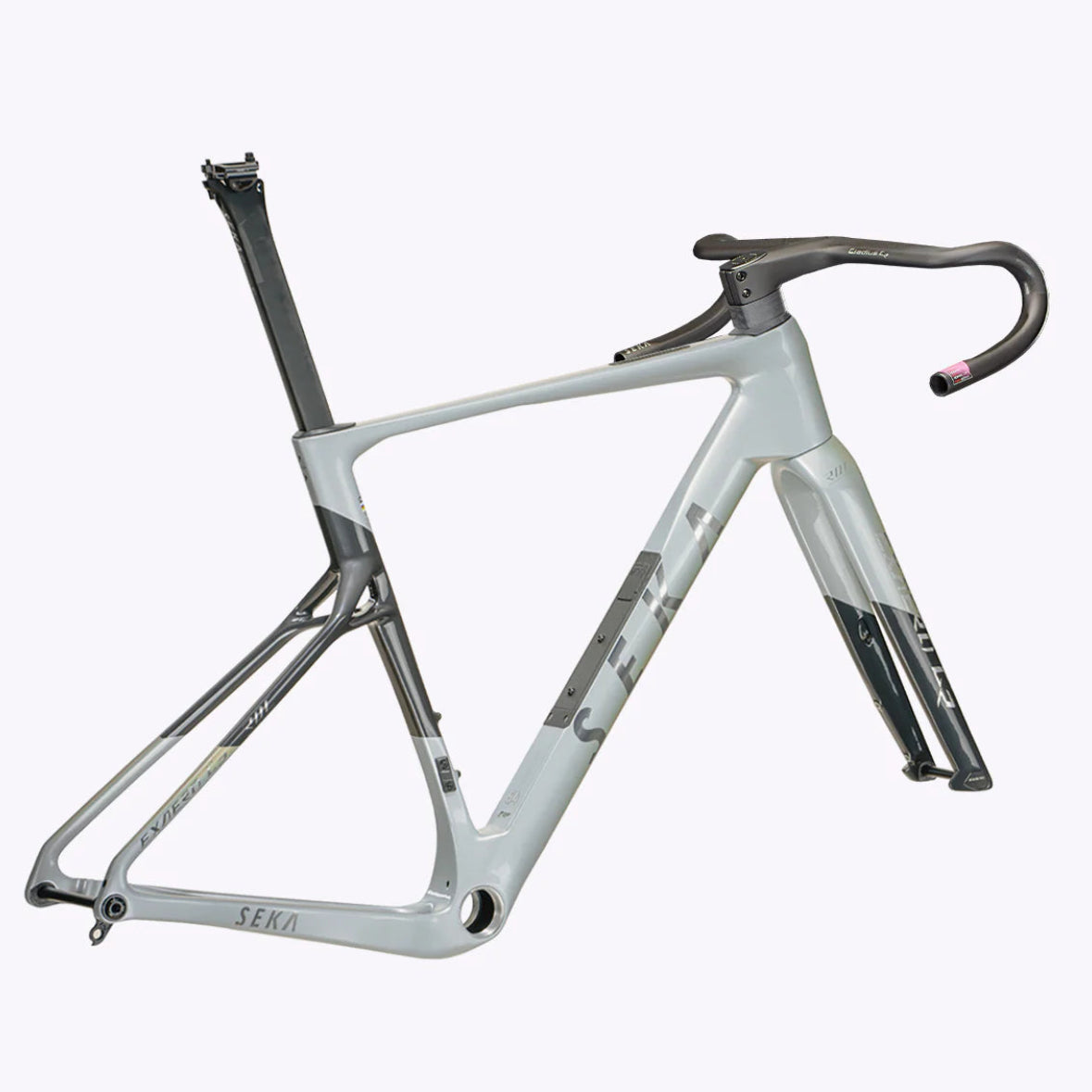 Seka Bikes - ExAero GR RDC - Stardust Silver Frameset