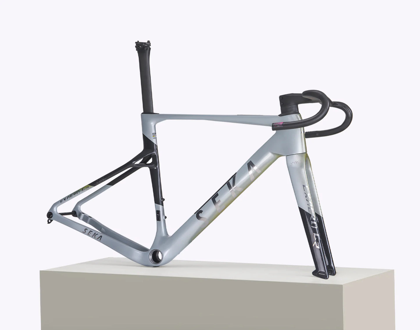 Seka Bikes - ExAero GR RDC - Stardust Silver Frameset