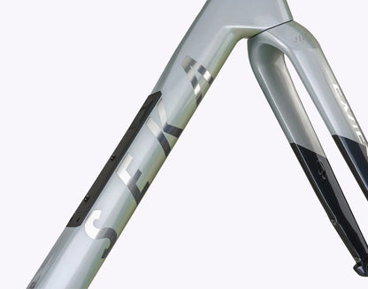 Seka Bikes - ExAero GR RDC - Stardust Silver Frameset