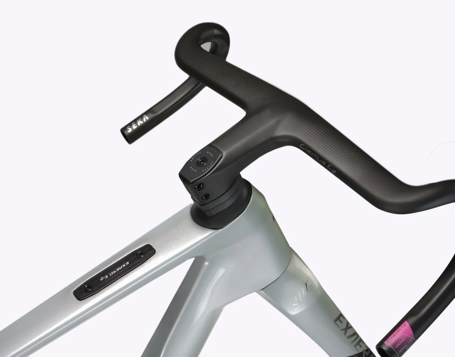 Seka Bikes - ExAero GR RDC - Stardust Silver Frameset