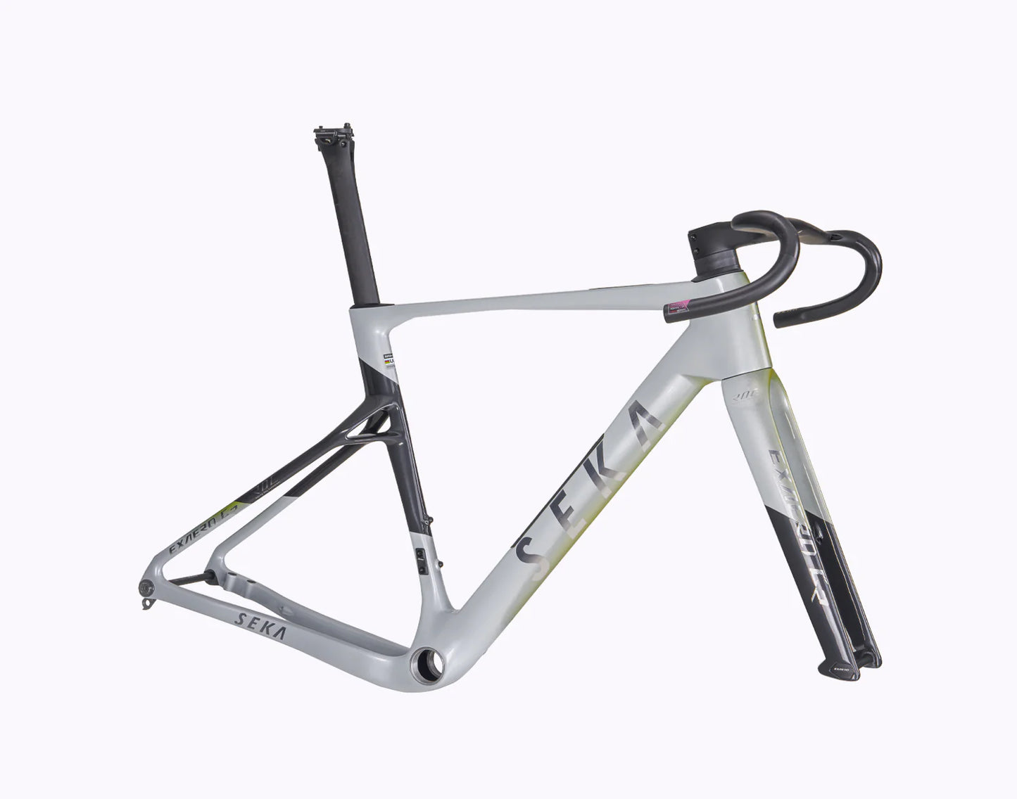 Seka Bikes - ExAero GR RDC - Stardust Silver Frameset