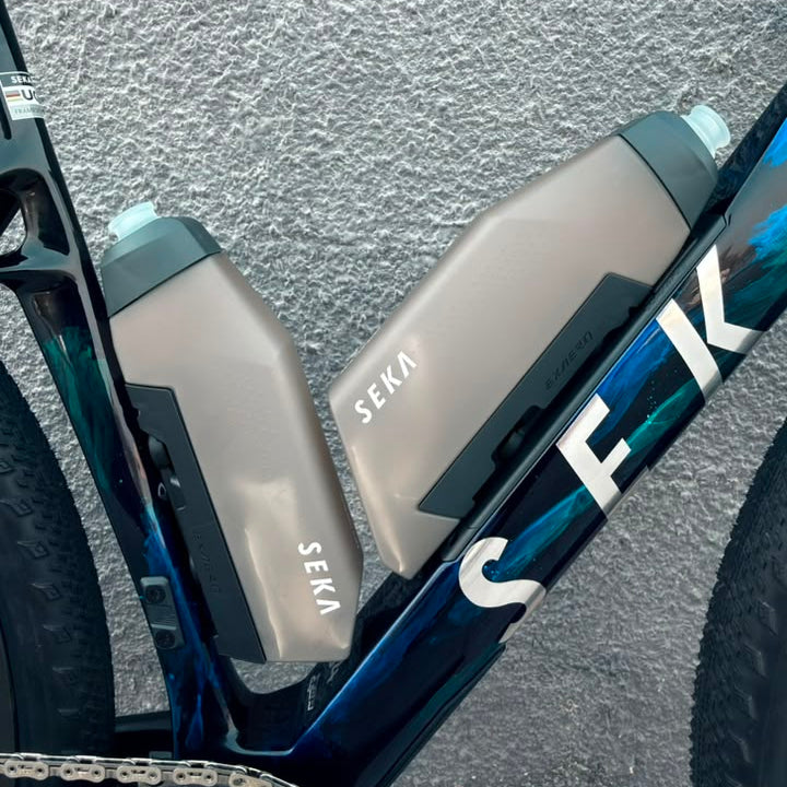 Seka ExAero MAG Bottles - Pair Magnetic - Oatmeal