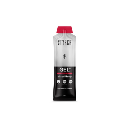 STYRKR GEL50 Mild Berry Dual-Carb Energy Gel