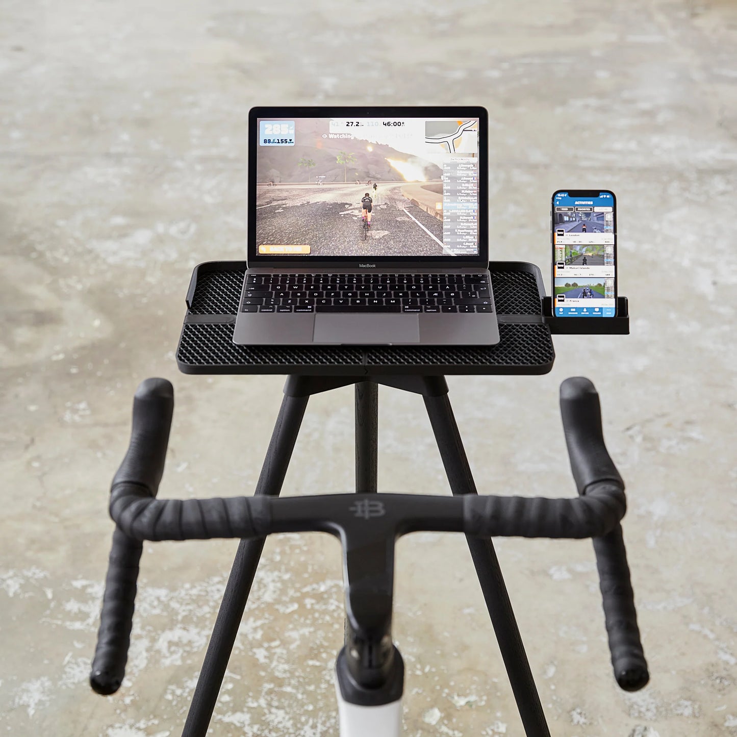 TONS Laptop Race Table (Phone + Towel + Bottle Holders)