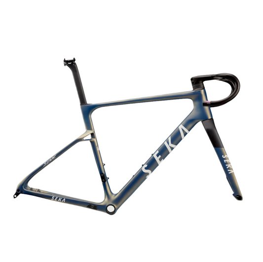 Seka Bikes - Spear Racing Geo - Twilight Blue Frameset