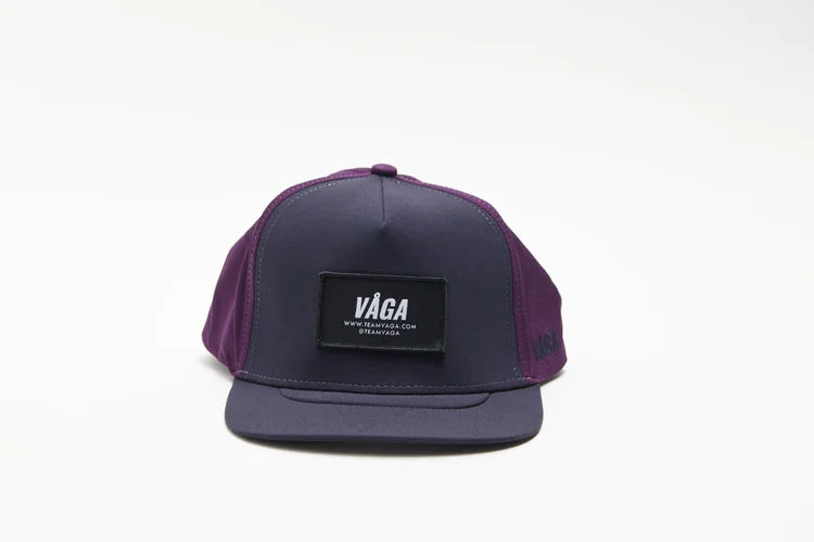 Team Vaga Trucker Cap - W / Plum / Navy Blue