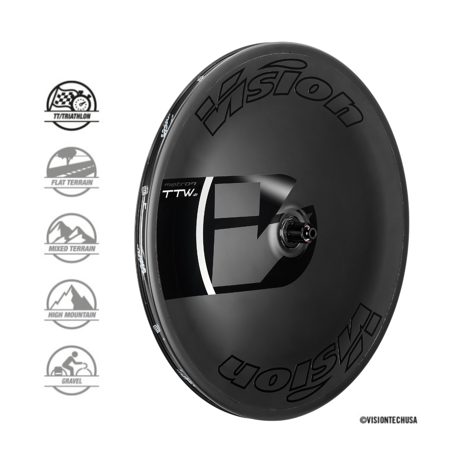 VISION Wheel Rear METRON TTW PRS