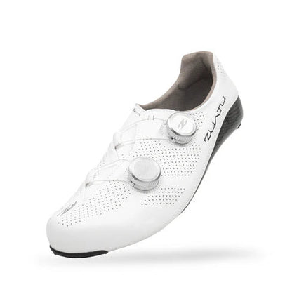 Zuatu Z1 PRO - White - Silver Dial - Cycling Shoe