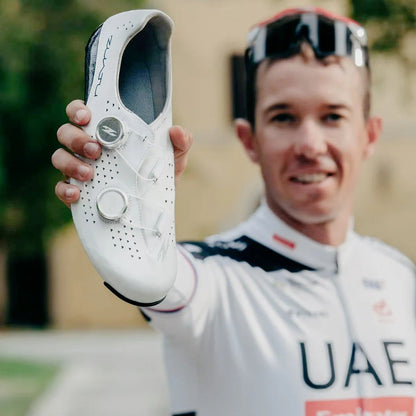 Zuatu Z1 PRO - White - Silver Dial - Cycling Shoe