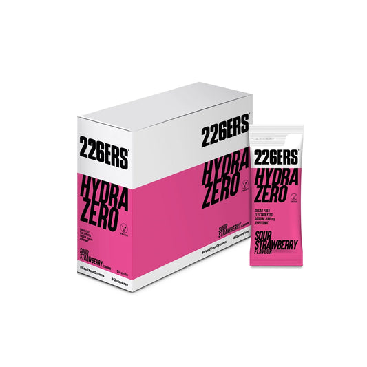 226ERS HYDRAZERO - Hypotonic Drink - Monodose 7.5g - Sour Strawberry - BOX 20un