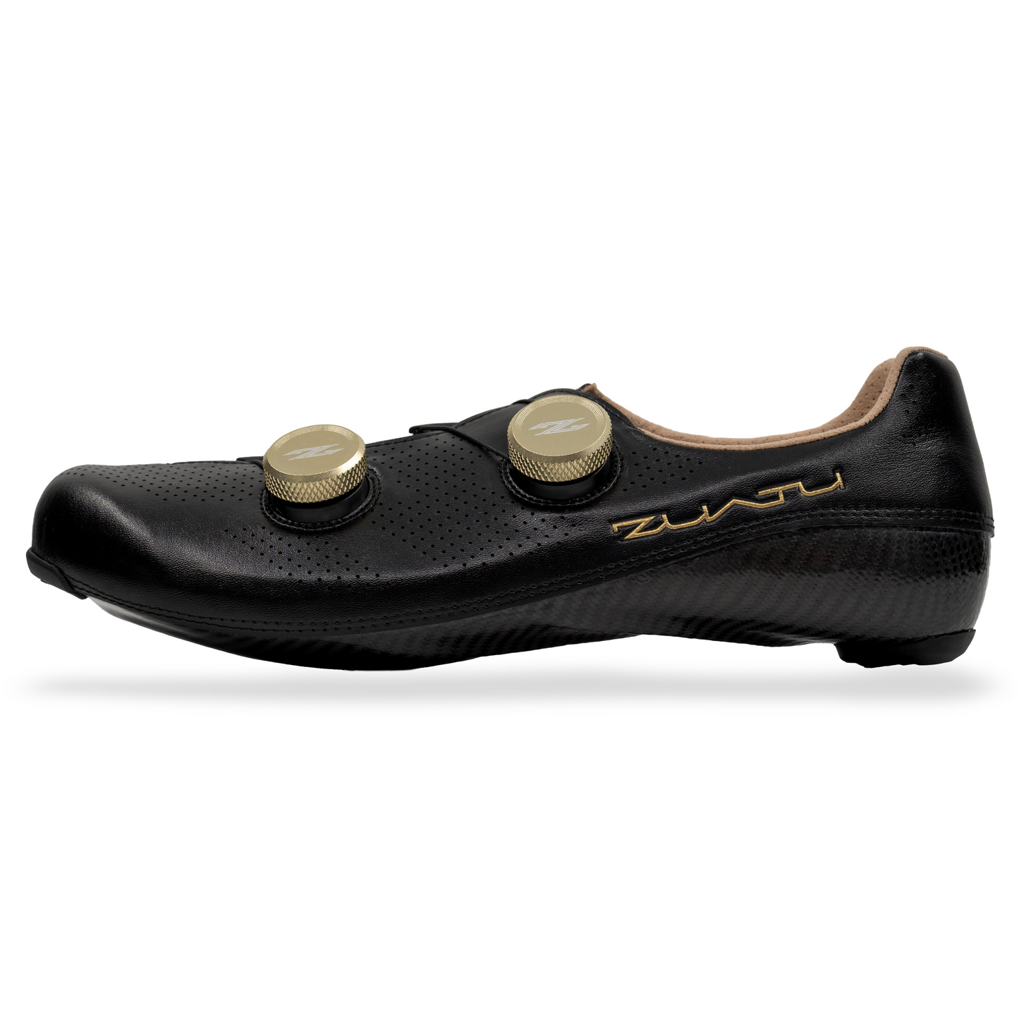 Zuatu Z1 PRO - Black - Gold Dial - Cycling Shoe