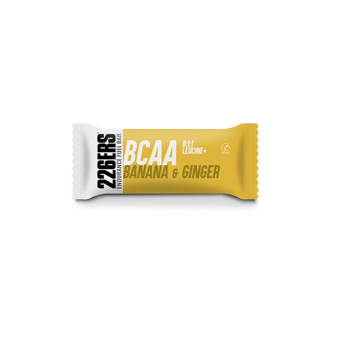 226ERS ENDURANCE FUEL BAR BCAA - Energy Vegan Bar - 60g - Banana & Ginger