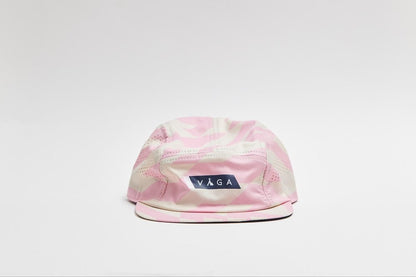 Team Vaga Feather Racing Cap Taupe Grey / Pastel Pink / Navy Blue