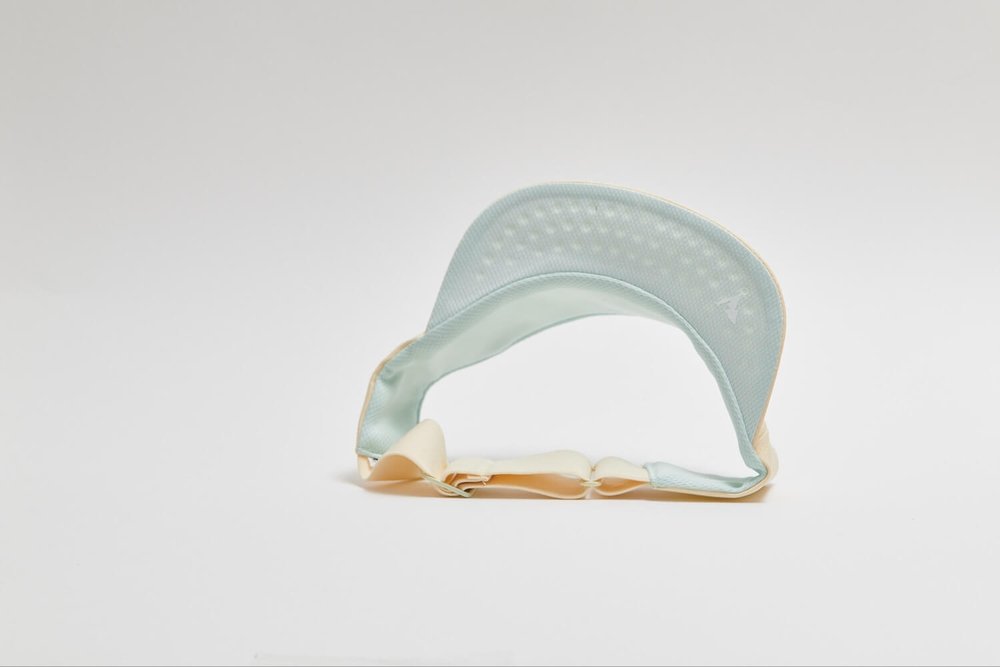 Team Vaga Feather Racing Visor Pastel Yellow / Pastel Green