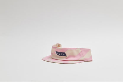 Team Vaga Feather Racing Visor Taupe Grey / Pastel Pink
