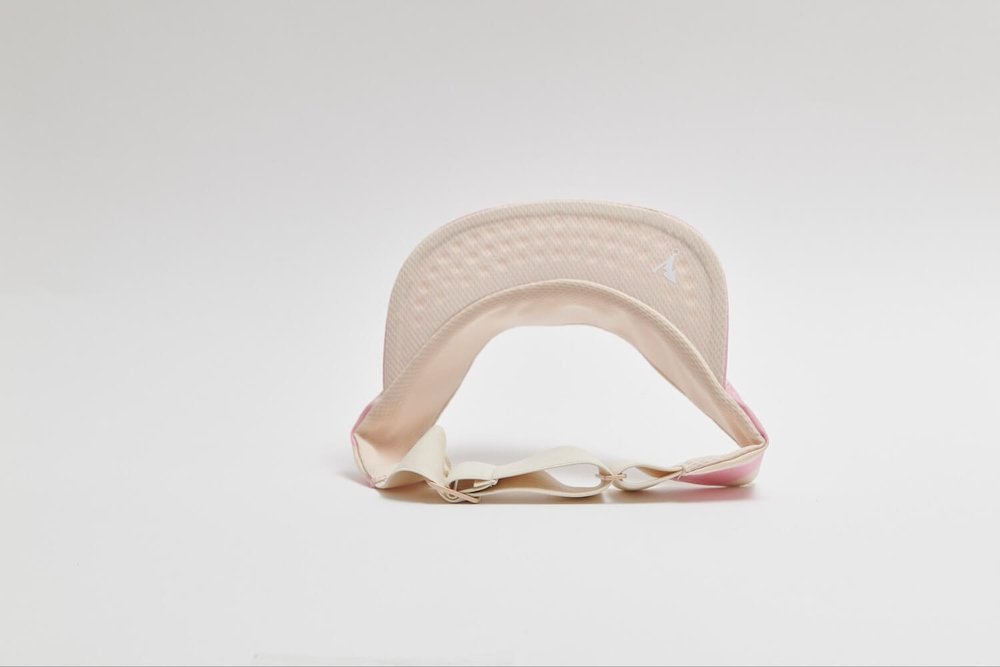 Team Vaga Feather Racing Visor Taupe Grey / Pastel Pink