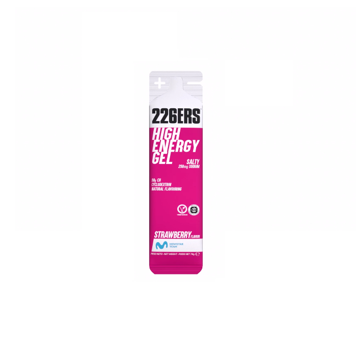 226ERS HIGH ENERGY GEL 76g - Energy Gel - Salty Strawberry