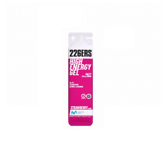 226ERS HIGH ENERGY GEL 76g - Energy Gel - Salty Strawberry