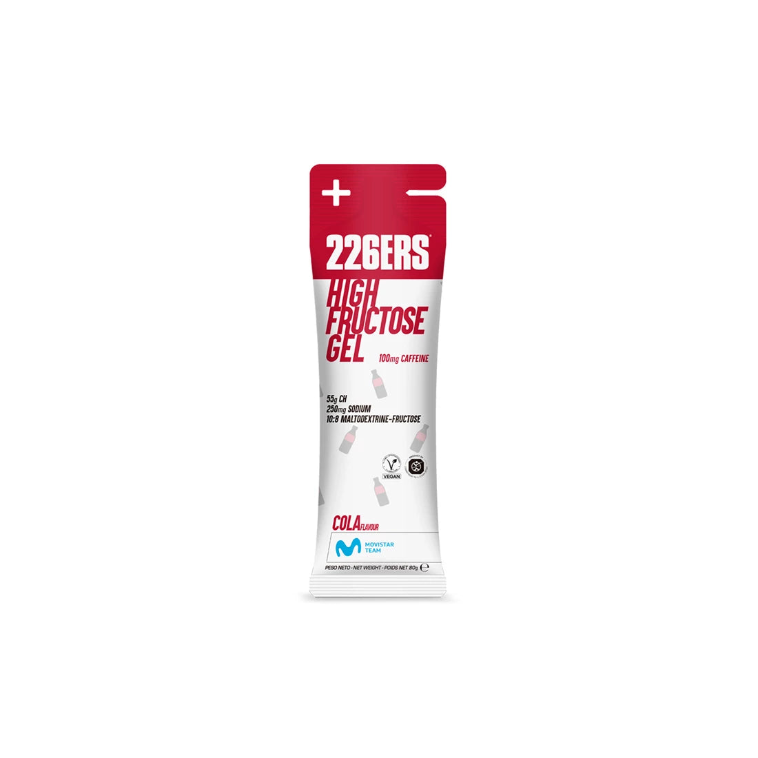 226ERS HIGH FRUCTOSE GEL - Energy Gel 80g - Cola