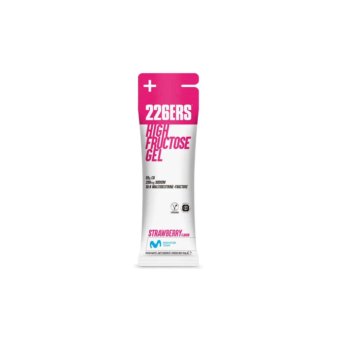 226ERS HIGH FRUCTOSE GEL - Energy Gel 80g - Strawberry