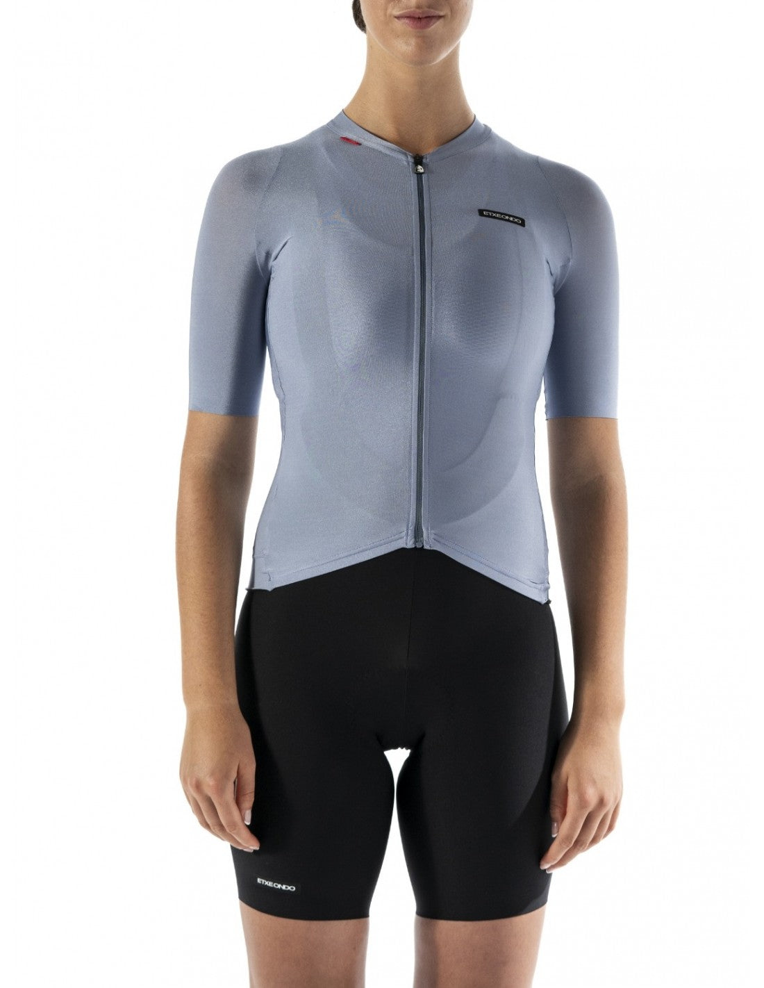 ETXEONDO ALDA METALIC WOMAN JERSEY - PEARL GRAY