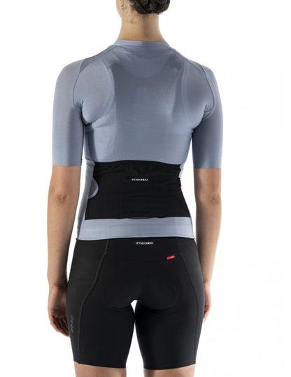 ETXEONDO ALDA METALIC WOMAN JERSEY - PEARL GRAY