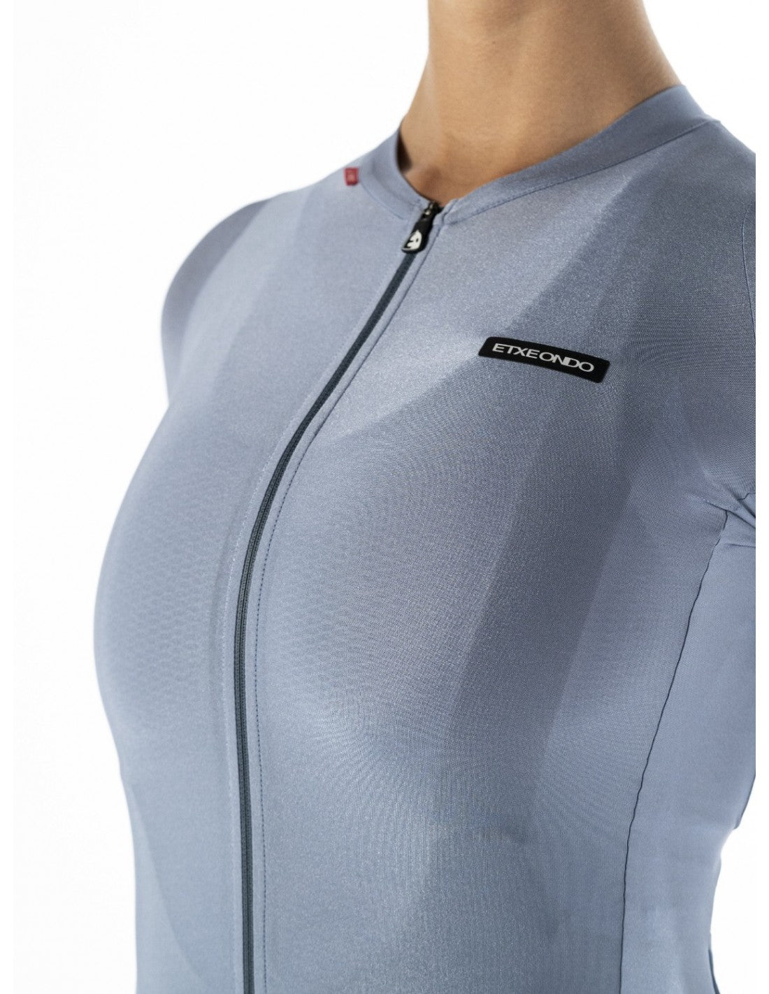 ETXEONDO ALDA METALIC WOMAN JERSEY - PEARL GRAY