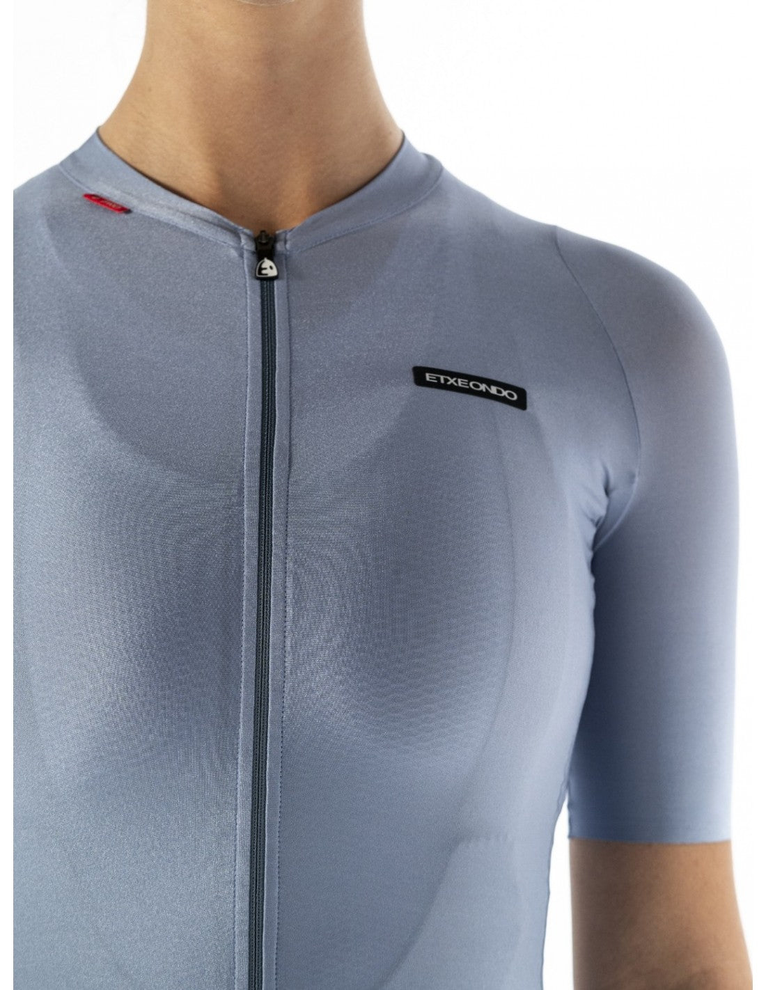 ETXEONDO ALDA METALIC WOMAN JERSEY - PEARL GRAY